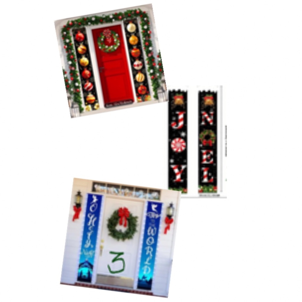 NEW - Pair of Christmas House Banners, 14 Designs to choose from 👀 🎄